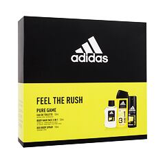 Eau de Toilette Adidas Pure Game 100 ml Sets