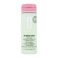 Reinigungsmilch Clinique All About Clean Cleansing Micellar Milk + Makeup Remover Very Dry To Dry Combination 200 ml