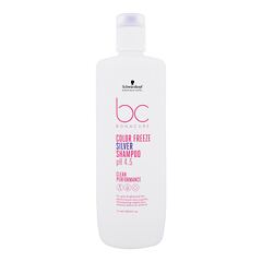 Shampooing Schwarzkopf Professional BC Bonacure Color Freeze pH 4.5 Shampoo Silver 1000 ml