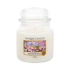 Bougie parfumée Yankee Candle Sakura Blossom Festival 411 g