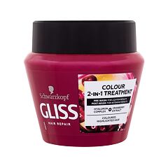 Haarmaske Schwarzkopf Gliss Colour Perfector 2-in-1 Treatment 300 ml