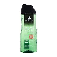 Gel douche Adidas Active Start Shower Gel 3-In-1 New Cleaner Formula 250 ml