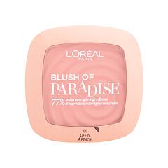 Rouge L'Oréal Paris Paradise Blush 9 ml 01 Life Is Peach
