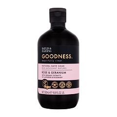 Badeschaum Baylis & Harding Goodness Rose & Geranium Natural Bath Soak 500 ml