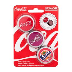 Lippenbalsam Lip Smacker Coca-Cola Bottle Cap Lip Balm 3 g Sets