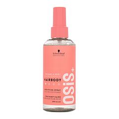 Für Haarvolumen  Schwarzkopf Professional Osis+ Hairbody Bodifying Spray 200 ml