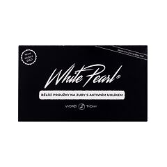 Zahnbleaching White Pearl PAP Charcoal Whitening Strips 28 St.