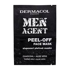 Gesichtsmaske Dermacol Men Agent Peel-Off  Face Mask 2x7,5 ml