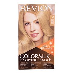 Haarfarbe  Revlon Colorsilk Beautiful Color 59,1 ml 74 Medium Blonde Beschädigte Schachtel