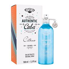 Eau de toilette Cuba Authentic Citrus 100 ml