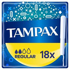 Tampon Tampax Non-Plastic Regular 18 St.