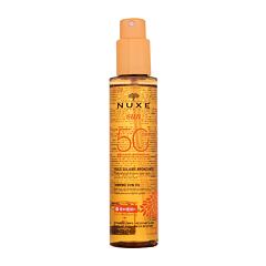 Sonnenschutz NUXE Sun Tanning Sun Oil SPF50 150 ml