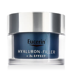 Nachtcreme Eucerin Hyaluron-Filler + 3x Effect Moisture Booster Night 50 ml