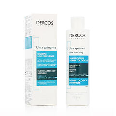 Shampoo Vichy Dercos Ultra Soothing Dermatological Shampoo Normal to Oily Hair 200 ml