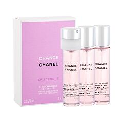 Eau de Toilette Chanel Chance Eau Tendre Nachfüllung 3x 20 ml 20 ml