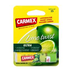 Baume à lèvres Carmex Ultra Moisturising Lip Balm SPF15 4,25 g Lime Twist