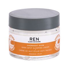 Crème de nuit REN Clean Skincare Radiance Overnight Glow 50 ml
