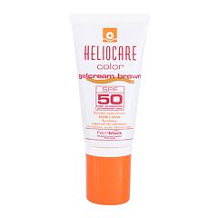 Soin solaire visage Heliocare Color Gelcream SPF50 50 ml Brown