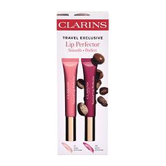 Gloss Clarins Natural Lip Perfector 12 ml 01 Rose Shimmer Sets