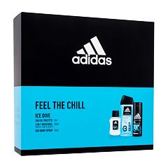 Eau de toilette Adidas Ice Dive 50 ml Sets