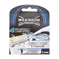 Lame de rechange Wilkinson Sword Quattro Titanium 5 St.