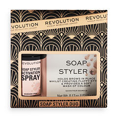 Augenbrauengel und -pomade Makeup Revolution London Soap Styler+ Duo 50 ml Sets