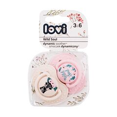 Sucette LOVI Wild Soul Dynamic Soother Girl 3-6m 2 St.