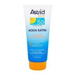 Sonnenschutz Astrid Sun Aqua Satin Moisturizing Milk SPF50 200 ml