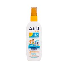 Sonnenschutz Astrid Sun Kids Wet Skin Transparent Spray SPF50 150 ml