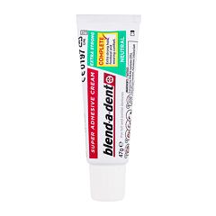 Crème fixative pour prothèses dentaires Blend-a-dent Extra Strong Neutral Super Adhesive Cream 47 g