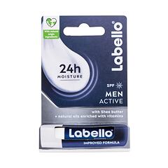 Lippenbalsam Labello Men Active 24h Moisture Lip Balm SPF15 4,8 g