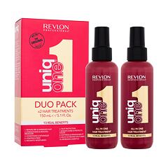 Pflege ohne Ausspülen Revlon Professional Uniq One All In One Hair Treatment Duo Pack 2x150 ml