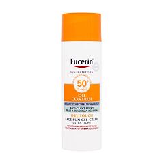 Sonnenschutz fürs Gesicht Eucerin Sun Oil Control Dry Touch Face Sun Gel-Cream SPF50+ 50 ml