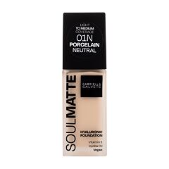 Fond de teint Gabriella Salvete Soulmatte Hyaluronic Foundation 30 ml 01N Porcelain Neutral