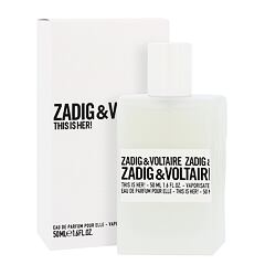 Eau de parfum Zadig & Voltaire This is Her! 50 ml