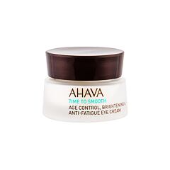 Augencreme AHAVA Time To Smooth Age Control, Brightening & Anti-Fatigue Eye Cream 15 ml