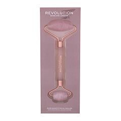 Kosmetiktool Revolution Skincare Roller Rose Quartz Facial Roller 1 St.