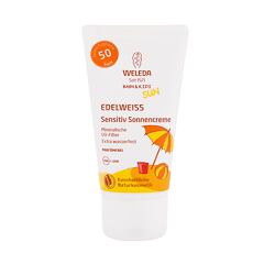 Sonnenschutz Weleda Baby & Kids Sun Edelweiss Sunscreen Sensitive SPF50 50 ml