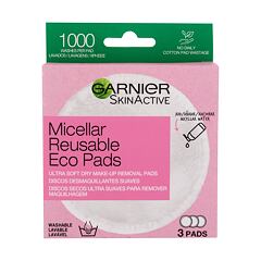 Disques démaquillants Garnier Skin Naturals Micellar Reusable Eco Pads 3 St.