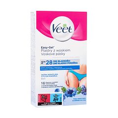 Produit dépilatoire Veet Easy-Gel™ Wax Strips Bikini Sensitive Skin 16 St.