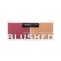 Contouring Palette Revolution Relove Colour Play Blushed Duo Blush & Highlighter 5,8 g Wishful