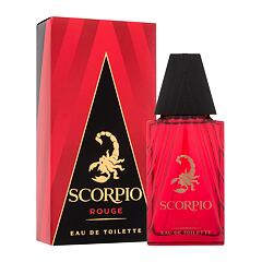 Eau de toilette Scorpio Rouge 75 ml boîte endommagée