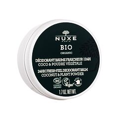 Deodorant NUXE Bio Organic 24H Fresh-Feel Deodorant Balm Coconut & Plant Powder 50 g Tester
