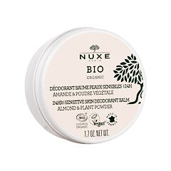 Déodorant NUXE Bio Organic 24H Sensitive Deodorant Balm Almond & Plant Powder 50 g Tester