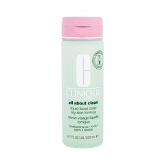 Reinigungsseife Clinique All About Clean Liquid Facial Soap Oily Skin Formula 200 ml