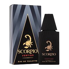 Eau de toilette Scorpio Vertigo 75 ml boîte endommagée