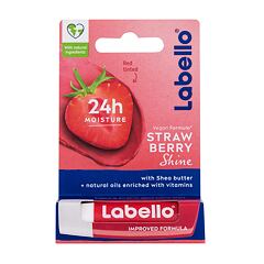 Baume à lèvres Labello Strawberry Shine 24h Moisture Lip Balm 4,8 g