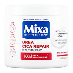 Crème corps Mixa Urea Cica Repair+ Renewing Cream 400 ml