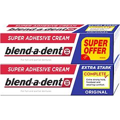 Fixiercreme Blend-a-dent Extra Strong Original Super Adhesive Cream 2x47 g