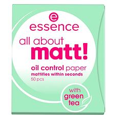 Fond de teint Essence All About Matt! Oil Control Paper 50 St.